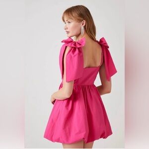 NEW Barbie pink bow dress, NWT, Size XS